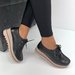 Pantofi Piele Naturala Cristal Negri #B5147